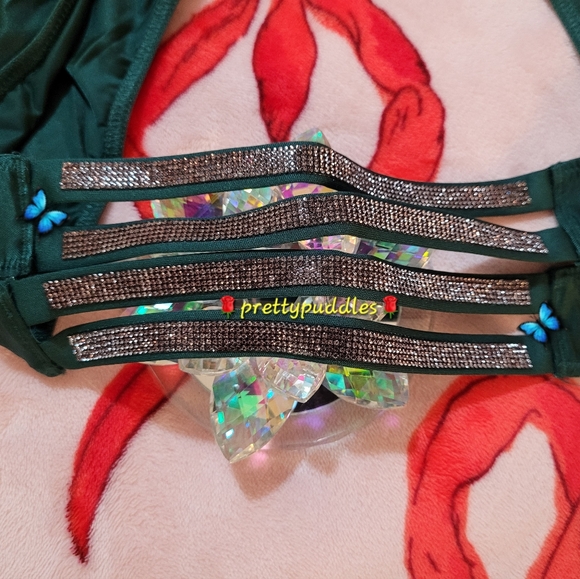 💚 XXL VS Very Sexy Double Strap Shine Strap Brazilian Panty 💚 - Picture 10 of 16